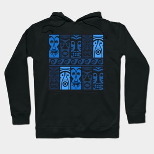 Blue Tikis! Hoodie